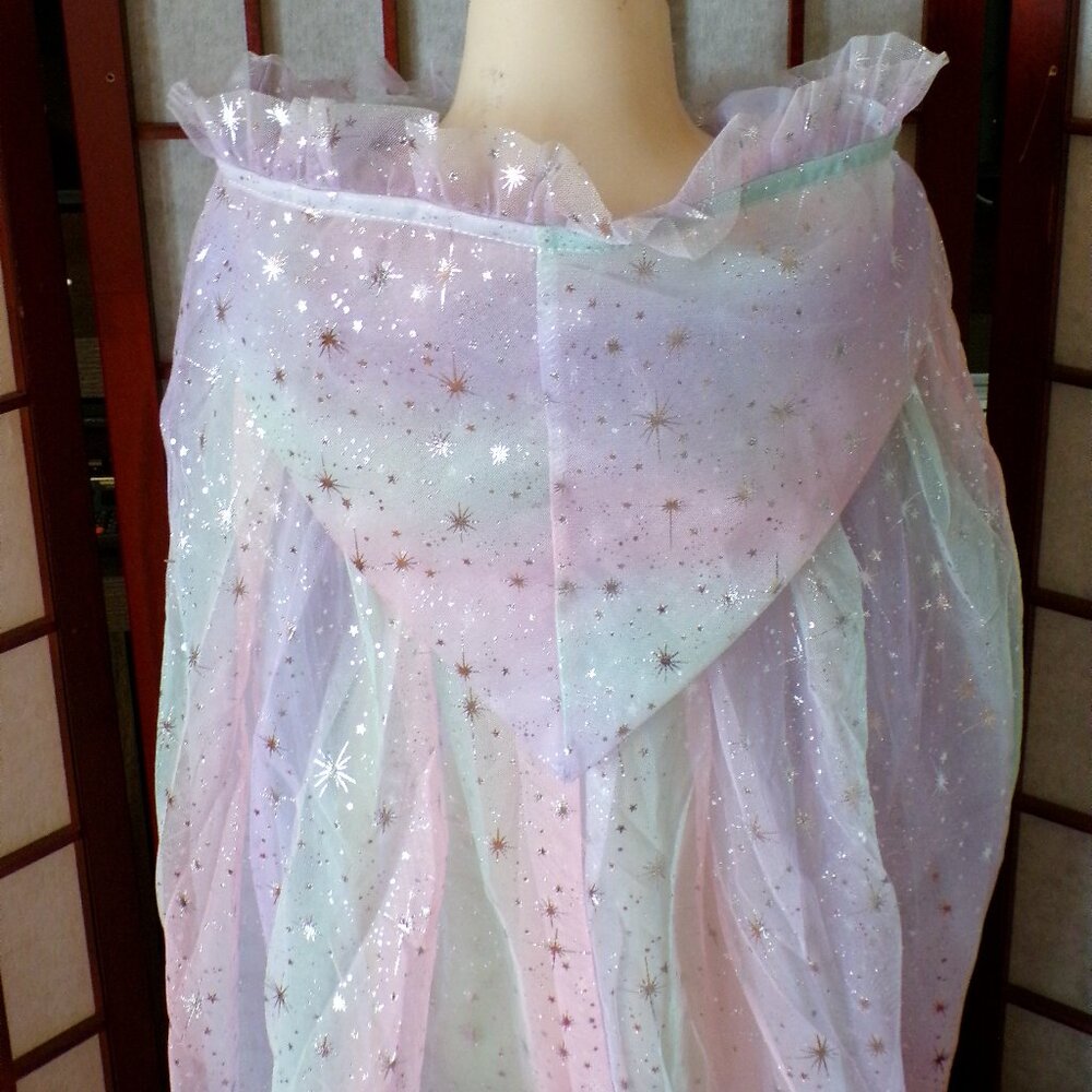 Girls Hooded PRINCESS CAPE Costume Dress Up PRICE IS FIRM - Picture 8 of 13
